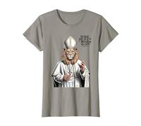 Papa León XIV Camiseta, Mujer, Pizarra, S