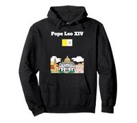 Papa León XIV Ciudad del Vaticano recuerdo Plaza San Pedro Vaticano Sudadera con Capucha