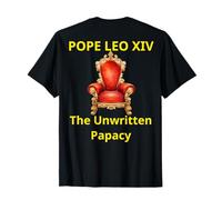 Papa León XIV El Papado No Escrito Vaticano Católico Americano Camiseta