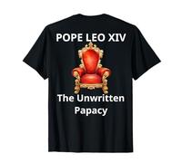 Papa León XIV El Papado No Escrito Vaticano Católico Americano Camiseta