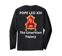 Papa León XIV El Papado No Escrito Vaticano Católico Americano Manga Larga