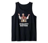 Papa León XIV La Humanidad Importa - MAGNIFICA HUMANITAS Camiseta sin Mangas