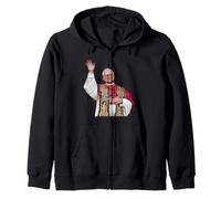Papa León XIV - La paz esté con todos ustedes bendición espiritual Sudadera con Capucha