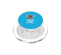 Papa León XIV No construyas Otra Babel. Construye Jerusalén PopSockets PopGrip para MagSafe