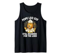 Papa León XIV Roaring Lion For The Lord Kid Boys Girls Gifts Camiseta sin Mangas