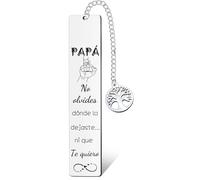 Papá Marcadores Regalos Día Del Padre Gracias Papá Marcapáginas Cumpleaños Jubilación Apreciar Amor Familiar Citas Recuerdos Navidad Personalizada Acción De Gracias Accesorio De Libro De Hijo Hija (1)