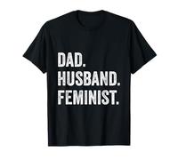 Papá Marido Feminista Pro Feminismo Día del Padre Camiseta