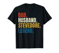 Papá marido stevedore leyenda, trabajador portuario, estibador Camiseta