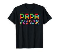 Papa Master Builder Bloques de construcción a juego Familia Camiseta