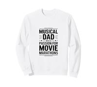 Papá Musical con pasión por Las maratones de Cine Sudadera