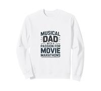 Papá Musical con pasión por Las maratones de Cine Sudadera