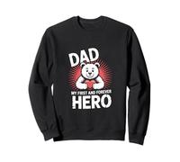 Papá My First and Forever Hero Cute Bear Father Sudadera