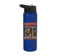 Papá Necesita Una Cerveza Divertido Bootleg Meme Beber Humor Cerveza Stainless Steel Insulated Water Bottle