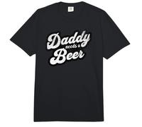 Papá Necesita una Cerveza Hombres Divertidos Bebiendo Papá Comfort Colors Adult Heavyweight T-Shirt