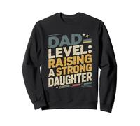 Papá Nivel Criando Una Hija Fuerte Paternidad Sudadera