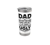 Papá no importa lo difícil que se ponga la vida Vaso térmico de acero inoxidable de doble pared