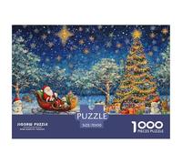 Papá Noel 1000 Pieces Jigsaw Puzzles For Adults EduGatoional Games Stress Relieving Entertainment Exercise The Memory of The Brain For Adults Gifts 70x50cm/1000pcs