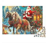 Papá Noel 500 Piece Cromático Otro Reino Puzzle - Juego Mental, Decoración Hogar & Diversión Educativa Relajante (Reto En Grupo)