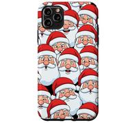 Papá Noel Divertido se enfrenta a la Multitud Caso para Carcasa para iPhone 11 Pro MAX