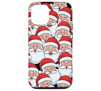 Papá Noel Divertido se enfrenta a la Multitud Caso para Carcasa para iPhone 12/12 Pro