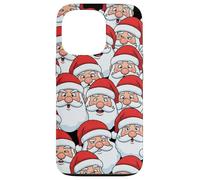 Papá Noel Divertido se enfrenta a la Multitud Caso para Carcasa para iPhone 13 Pro