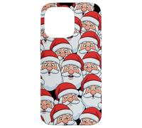 Papá Noel Divertido se enfrenta a la Multitud Caso para Carcasa para iPhone 14 Pro MAX