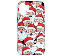 Papá Noel Divertido se enfrenta a la Multitud Caso para Carcasa para iPhone 16 Plus