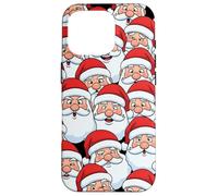 Papá Noel Divertido se enfrenta a la Multitud Caso para Carcasa para iPhone 16 Pro