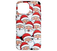 Papá Noel Divertido se enfrenta a la Multitud Caso para Carcasa para iPhone 16 Pro MAX