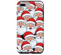 Papá Noel Divertido se enfrenta a la Multitud Caso para Carcasa para iPhone 7 Plus/8 Plus