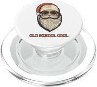 Papá Noel Fresco en Sombras - Old School Cool Christmas Holiday PopSockets PopGrip para MagSafe