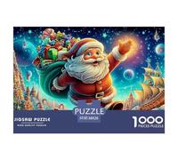 Papá Noel Juego De Puzzle En Familia Una Tormenta De Color Y Desafío - El Regalo Original Que Hará Inolvidable Tu Navidad, Recomendado para +14 38x26cm/1000pcs