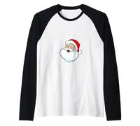 Papá Noel Lo Hago por el suéter navideño de Ho'S Santa Camiseta Manga Raglan