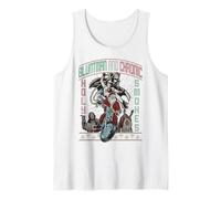 Papá Noel Motero de Navidad de Kevin Smith Jay y Bob Silent Smokes Camiseta sin Mangas