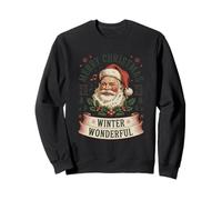 Papá Noel Navidad Invierno país de Las Maravillas 2026 Vacaciones Retro Navidad Sudadera