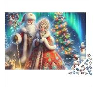 Papá Noel Puzzle - 300 Piece Cromático Otro Reino Decoración Hogar, Juego Mental Relajante & Puzzle Premium (Reto Envolvente, 12+ Años)