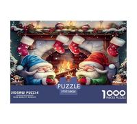 Papá Noel Puzzle De 1000 Piezas Un Desafío Imposible Juguetes Resistentes A La Presión Familiar Regalos para Mujeresregalos para Hombres para Adultos Y Niños 38x26cm/1000pcs