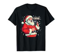 Papá Noel riendo trae Las risitas a la Hora del Karaoke Camiseta