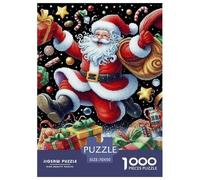 Papá Noel Rompecabezas De Papel 1000 Piezas Navidad Colorido Idea De Regalo para Ella O Él para Adultos Y Niños Desde Los 12 Años 70x50cm/1000pcs