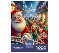 Papá Noel Rompecabezas De Papel 1000 Piezas Navidad Desafío Difícil Exclusivo De Amazon para Adultos Y Niños Desde Los 12 Años 70x50cm/1000pcs