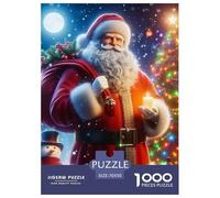 Papá Noel Rompecabezas De Papel 1000 Piezas Navidad Juego De Habilidad para Toda La Familia Exclusivo De Amazon para Adultos Y Niños Desde Los 12 Años 70x50cm/1000pcs