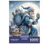 Papá Noel Rompecabezas De Papel 1000 Piezas Navidad Juego De Habilidad para Toda La Familia Exclusivo De Amazon para Adultos Y Niños Desde Los 12 Años 38x26cm/1000pcs
