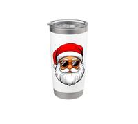 Papá Noel Santa Claus Vaso térmico de acero inoxidable de doble pared