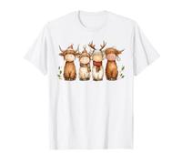 Papá Noel Secreto de Las Lindas Vacas de Las Tierras Altas Camiseta
