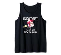 Papá Noel Xmas I Didn'T Fart My Ass Just Blew You A Kiss Camiseta sin Mangas