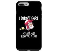 Papá Noel Xmas I Didn'T Fart My Ass Just Blew You A Kiss Carcasa para iPhone 7 Plus/8 Plus