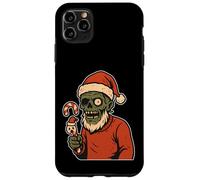 Papá Noel Zombi con bastón de Caramelo Carcasa para iPhone 11 Pro MAX