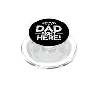 Papá Orgulloso aquí PopSockets PopGrip para MagSafe