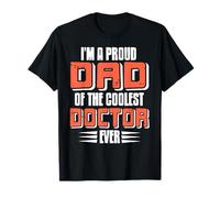 Papá orgulloso de un hijo héroe médico Camiseta