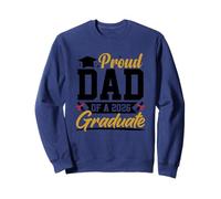 Papá orgulloso de un homenaje a graduados 2026 Sudadera